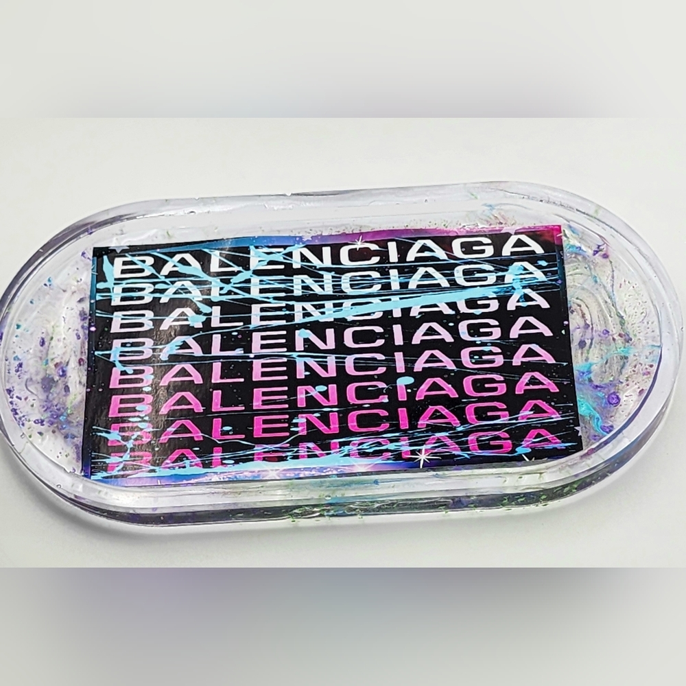 Luxury Small jewelry tray Or makeup tray